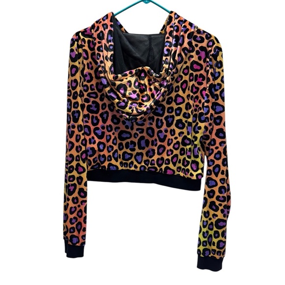 Club Exx Wild For You Velour Track Jacket - Picture 3 of 4